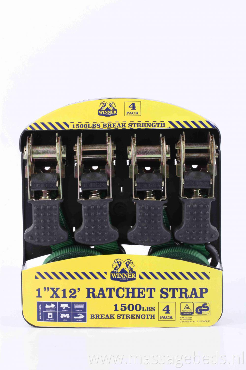 Ratchet lashing belt kit